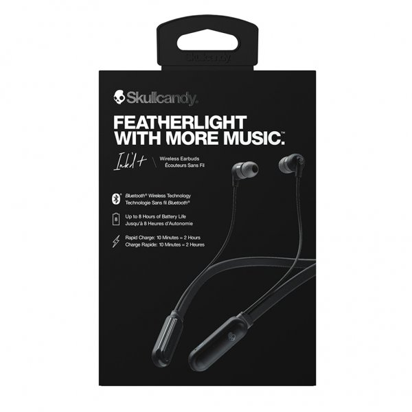 Skullcandy INKD+ Trådløse Hovedtelefoner In-Ear Sort