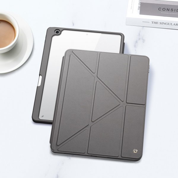 Dux Ducis iPad 10.2 (gen 7/8/9) Cover Magi Series Grå