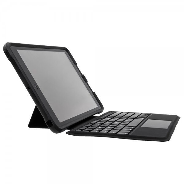 Otterbox iPad 10.2 (gen 7/8/9) Cover med Tastatur UnlimitED Keyboard Case Nordisk Sort