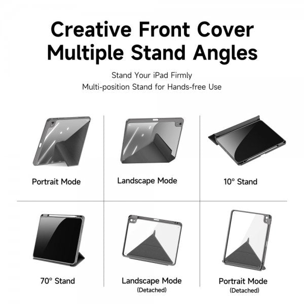 Dux Ducis iPad 10.9 (gen 10)/iPad 11 (A16) Cover Magi Series Grå