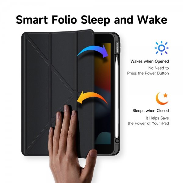 Dux Ducis iPad 10.9 (gen. 10)/iPad 11 (A16) Cover Magi Series Sort