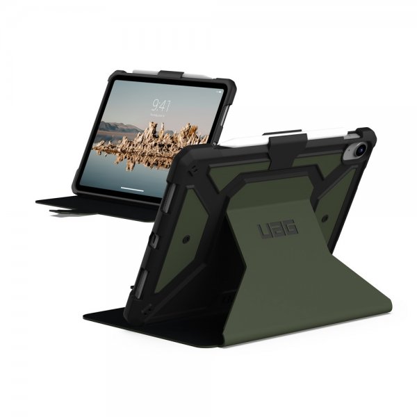 Urban Armor Gear (UAG) iPad 10.9 (10. generation)/iPad 11 (A16) Etui Metropolis SE Olive