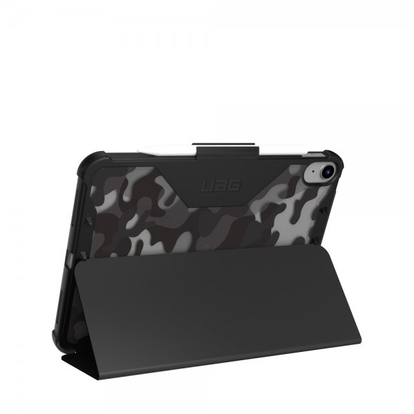 Urban Armor Gear (UAG) iPad 10.9 (gen 10)/iPad 11 (A16) Cover Plyo Folio Midnight Camo