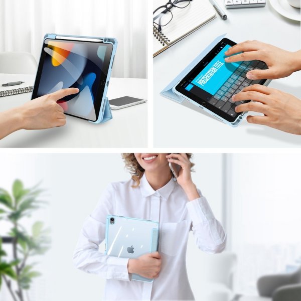 Dux Ducis iPad 10.9 (gen 10)/iPad 11 (A16) Cover TOBY Series Blå