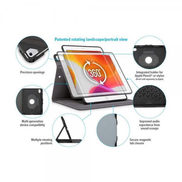 Targus iPad 10.9 (10. generation)/iPad 11 (A16) Cover VersaVu Sort