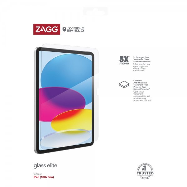 ZAGG InvisibleShield iPad 10.9 (10. generation)/iPad 11 (A16) Skærmbeskytter Glass Elite