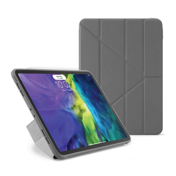 Pipetto iPad Pro 11 (gen 2/3/4) Origami Cover Grå
