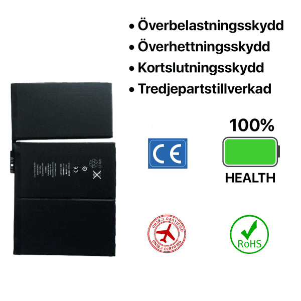 iPad 2 Batteri Høj Kvalitet
