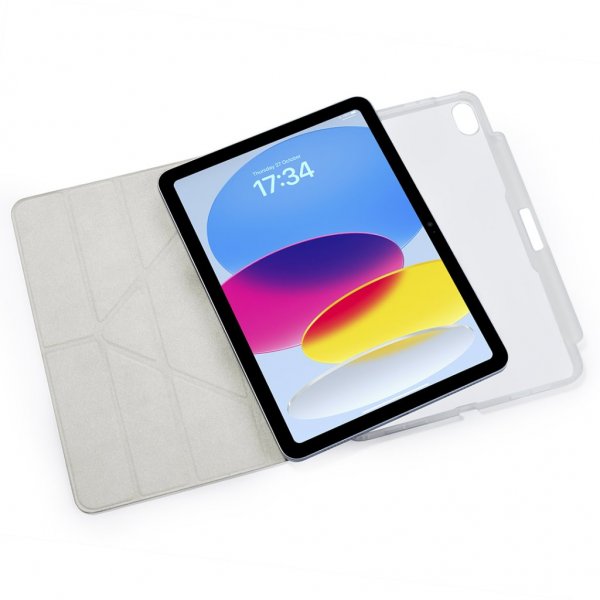 Pipetto iPad 10.9 (10. gen)/iPad 11 (A16) Cover Origami No3 Pencil Case Rosaguld
