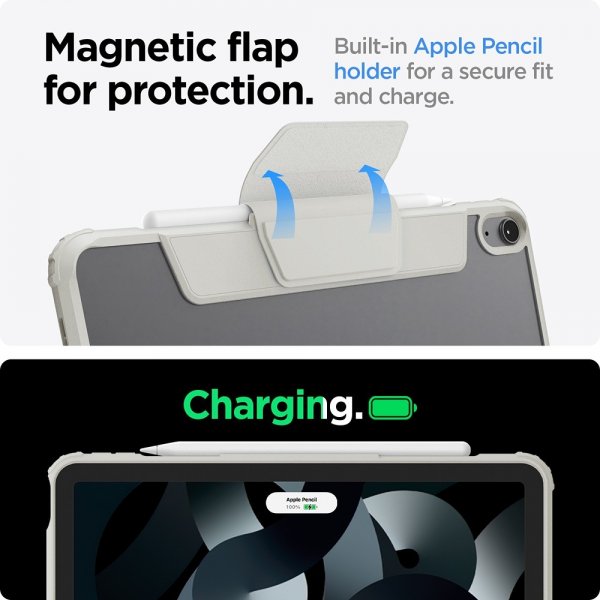 Spigen iPad Air 10.9 (gen 4/5)/iPad Air 11 (M2/M3/M4) Cover Air Skin Pro Grå