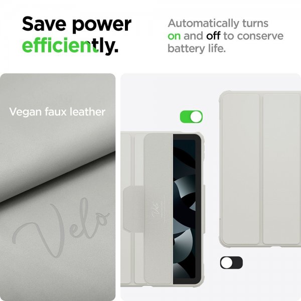 Spigen iPad Air 10.9 (gen 4/5)/iPad Air 11 (M2/M3/M4) Cover Air Skin Pro Grå