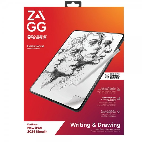 ZAGG InvisibleShield iPad Air 11 (M2/M3/M4) Skærmbeskyttelse Fusion Canvas
