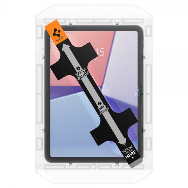 Spigen iPad Air 11 (M2/M3/M4) Skærmbeskytter GLAS.tR EZ Fit