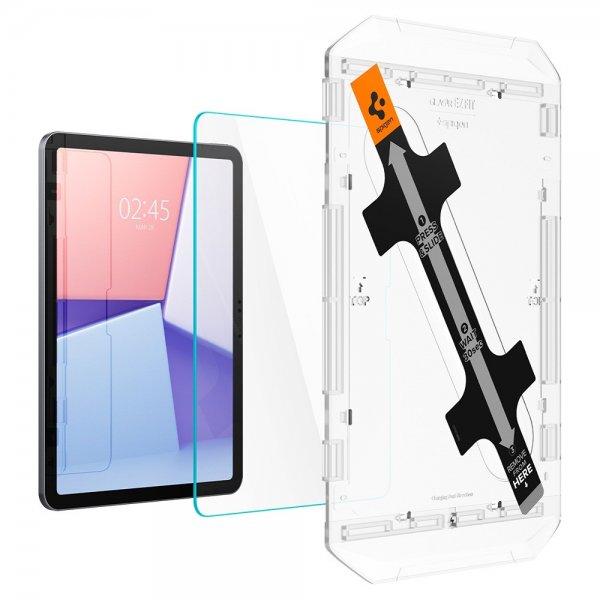 Spigen iPad Air 11 (M2/M3/M4) Skærmbeskytter GLAS.tR EZ Fit