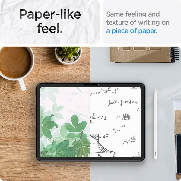 Spigen iPad Air 11 (M2/M3/M4) Skærmbeskyttelse Paper Touch EZ Fit