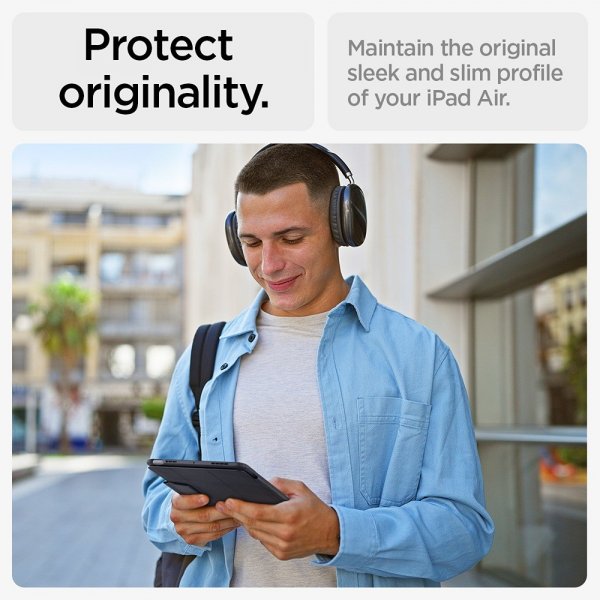 Spigen iPad Air 13 (M2/M3/M4) Cover Ultra Hybrid Pro Sort