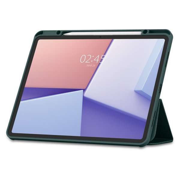 Spigen iPad Air 13 (M2/M3/M4) Cover Urban Fit Midnight Green