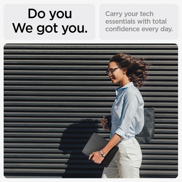 Spigen iPad Air 13 (M2/M3/M4) Cover Urban Fit Sort