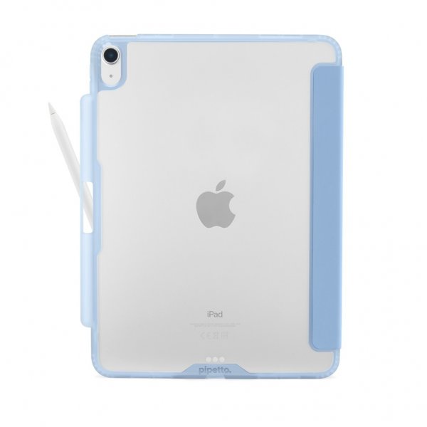 Pipetto iPad Air 13 (M2/M3/M4) Cover Origami No3 Pencil Case Lyseblå