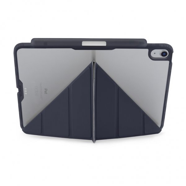 Pipetto iPad Air 13 (M2/M3/M4) Cover Origami No3 Pencil Case Mørkeblå