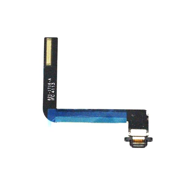 iPad Air/iPad 5/iPad 6/iPad 7 Opladningsport - Sort