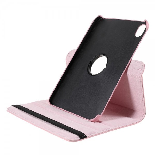 iPad mini (6. generation)/iPad mini (A17 Pro) Cover 360 Grader Drejbar Lyserød