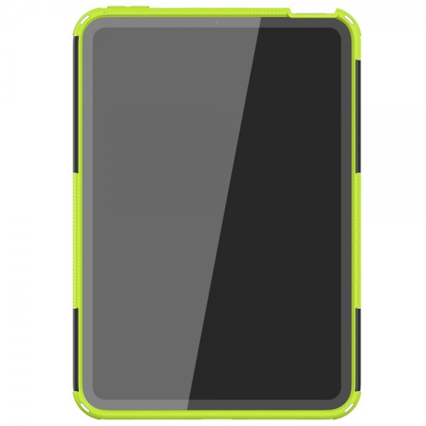 iPad mini (gen 6)/iPad mini (A17 Pro) Cover Dækmønster Stativfunktion Grøn