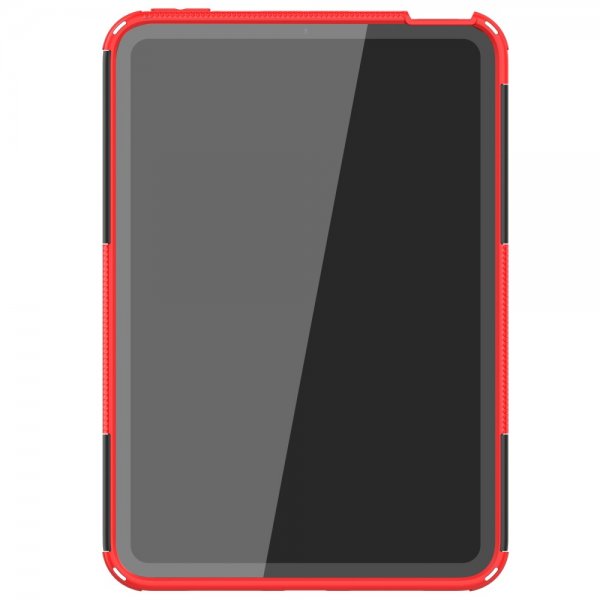 iPad mini (6. generation)/iPad mini (A17 Pro) Cover Dækmønster Stativfunktion Rød