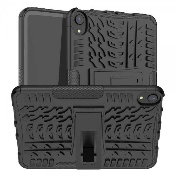 iPad mini (6. generation)/iPad mini (A17 Pro) Cover Dækmønster Standfunktion Sort