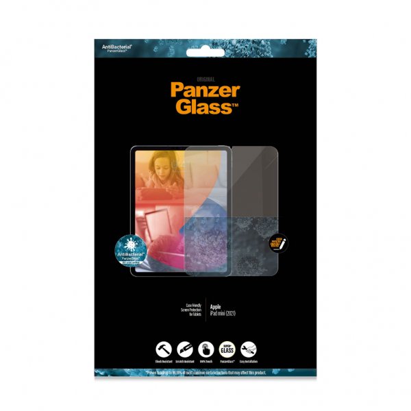PanzerGlass iPad mini (6. generation)/iPad mini (A17 Pro) Skærmbeskyttelse CaseFriendly