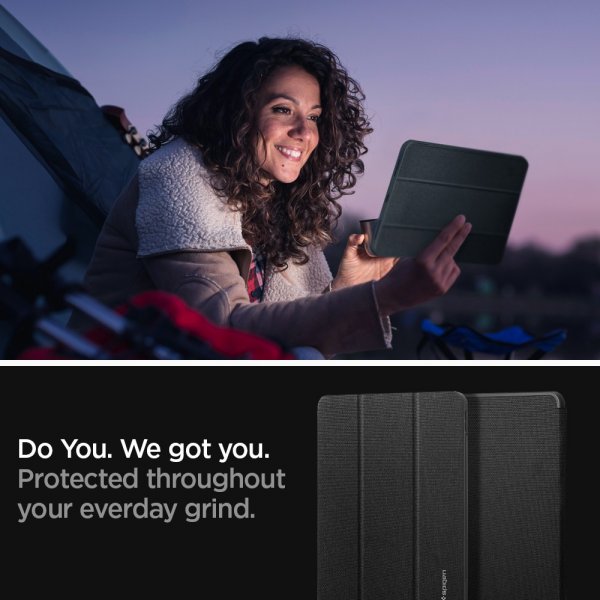 Spigen iPad Pro 11 (gen. 2/3/4) Urban Fit Cover Sort