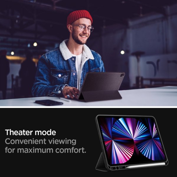 Spigen iPad Pro 11 (gen. 2/3/4) Urban Fit Cover Sort