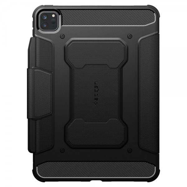 Spigen iPad Pro 11 (M4/M5) Cover Rugged Armor Pro Sort