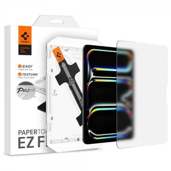 Spigen iPad Pro 11 (M4/M5) Skærmbeskyttelse Paper Touch EZ Fit