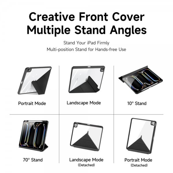 Dux Ducis iPad Pro 11 (M4/M5) Cover Magi Series Sort