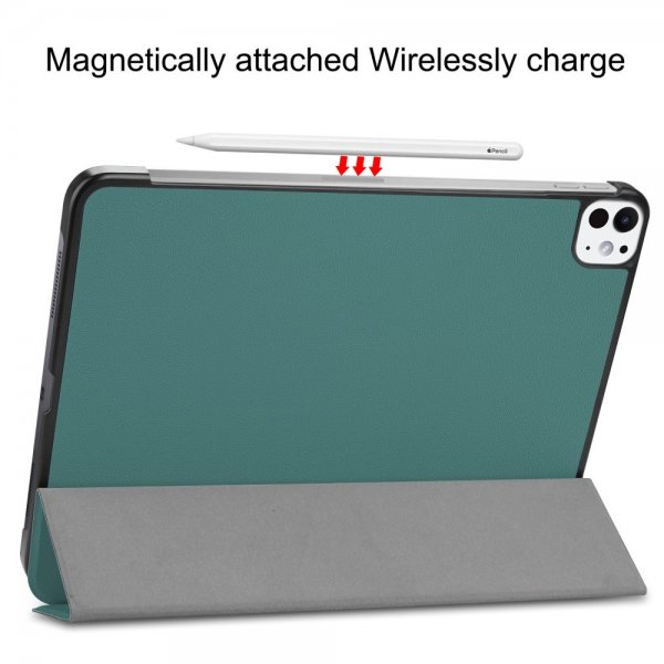 iPad Pro 11 (M4/M5) Cover Trifold Grøn