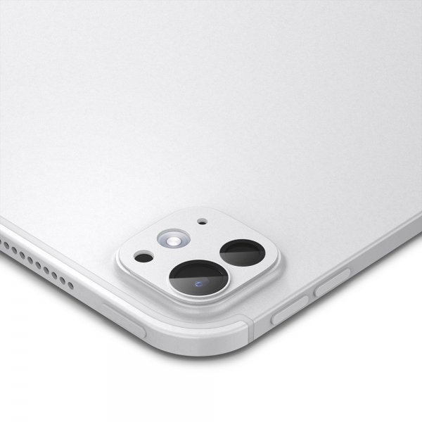 Spigen iPad Pro 11 (M4/M5)/iPad Pro 13 (M4/M5) Kamerabeskyttelse Glas.tR EZ Fit Optik Metal Sølv