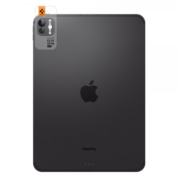 Spigen iPad Pro 11 (M4/M5)/iPad Pro 13 (M4/M5) Kamerabeskyttelse Glas.tR EZ Fit Optik Metal Space Black