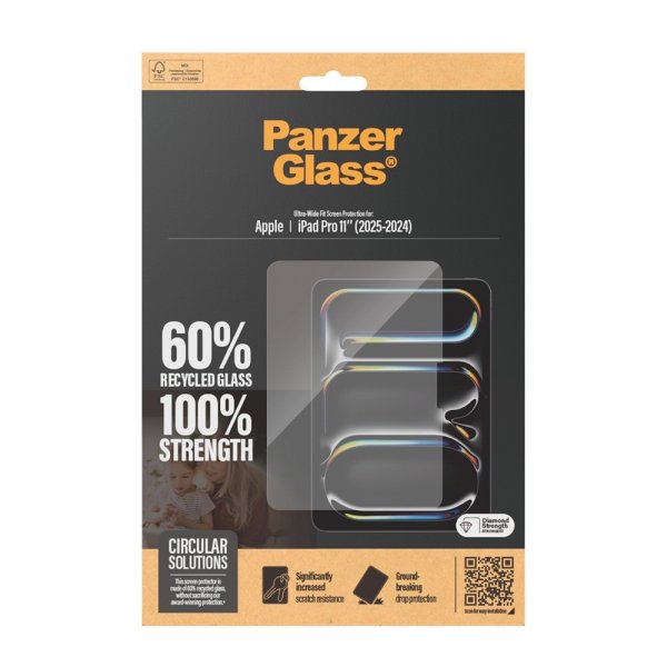 PanzerGlass iPad Pro 11 (M4/M5) Skærmbeskyttelse Ultra-Wide Fit