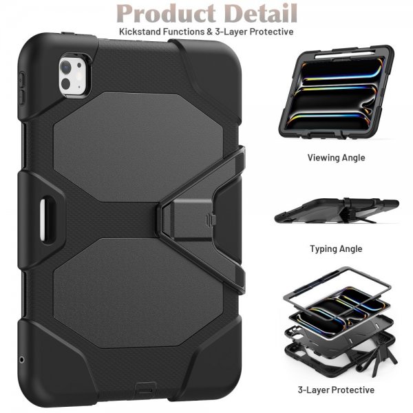 iPad Pro 11 (M4/M5) Cover Heavy Duty Armor Sort