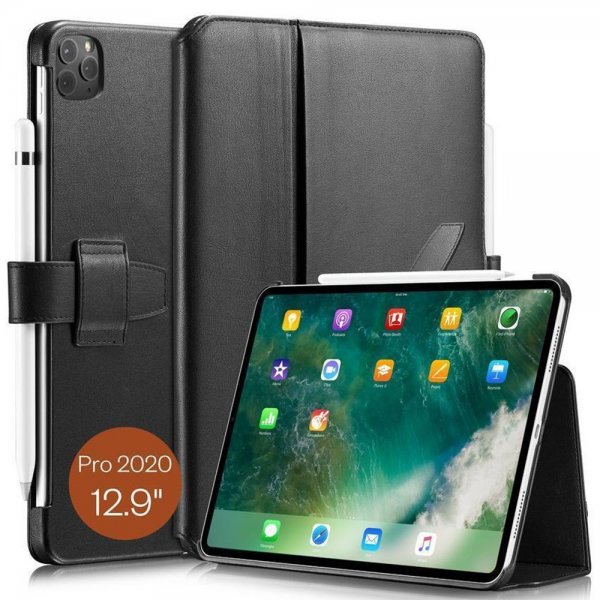 KAVAJ iPad Pro 12.9 (gen 4/5/6) Etui London Sort