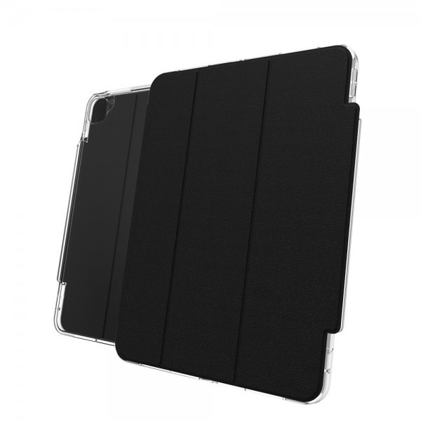 ZAGG iPad Pro 13 (M4/M5) Cover Crystal Palace Folio Sort Transparent