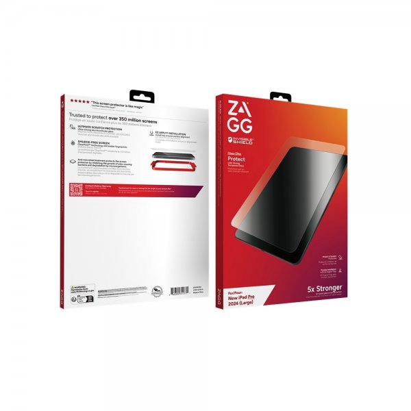 ZAGG InvisibleShield iPad Pro 13 (M4/M5) Skærmbeskyttelse Glass Elite