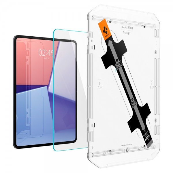 Spigen iPad Pro 13 (M4/M5) Skærmbeskytter GLAS.tR EZ Fit