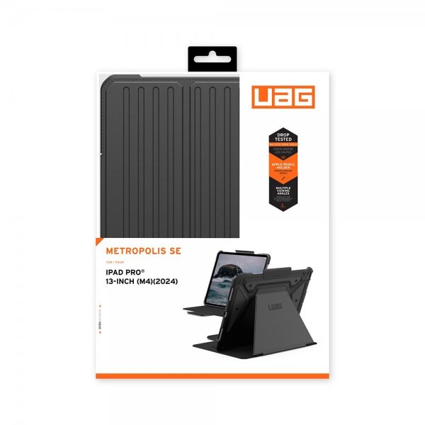 Urban Armor Gear (UAG) iPad Pro 13 (M4/M5) Cover Metropolis SE Sort