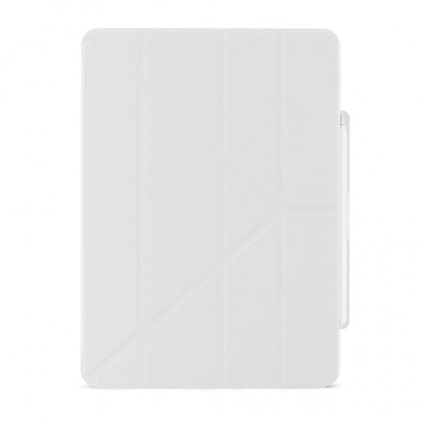 Pipetto iPad Pro 13 (M4/M5) Cover Origami No3 Pencil Case Hvid