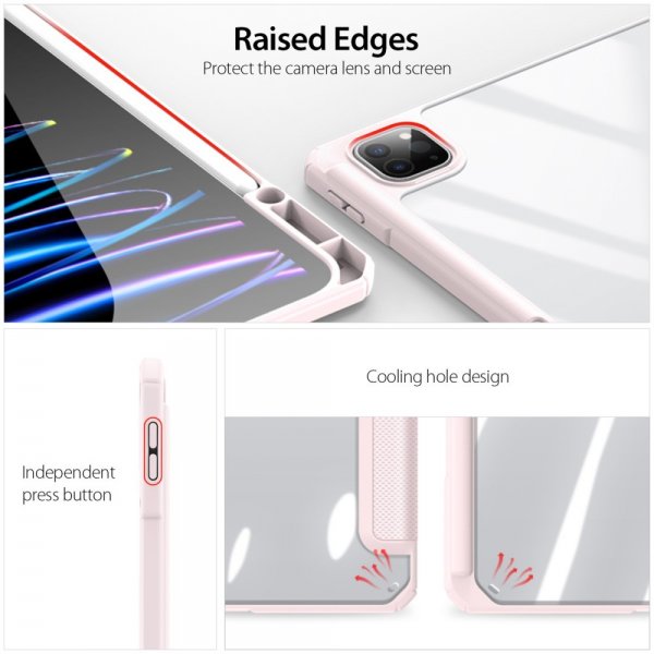 Dux Ducis iPad Pro 13 (M4/M5) Cover TOBY Series Rosa
