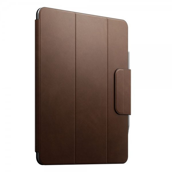 Nomad iPad Pro 13 (M4/M5) Etui Læder Folio Brun
