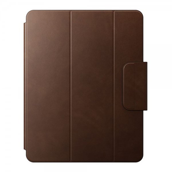 Nomad iPad Pro 13 (M4/M5) Etui Læder Folio Brun