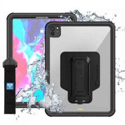Armor-X iPad Pro 12.9 2021/2022 Cover Vandtæt Sort/Klar